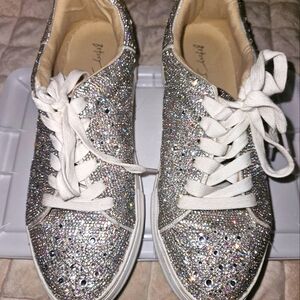 Betsey Johnson Bling Sneakers